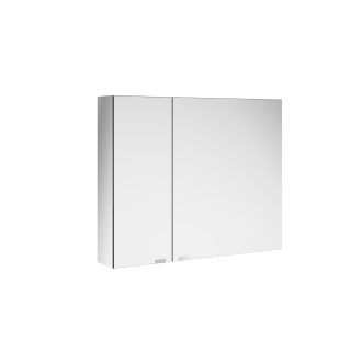 Badkamer spiegelkast 80 cm met dubbele spiegeldeuren met schakelaar en stopcontact Alliance