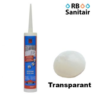 Afdichtingskit voor sanitair en natuursteen - Transparant