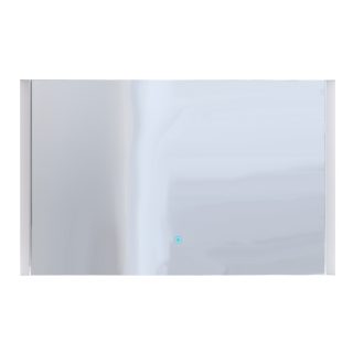 Badkamerspiegel 100 cm Led met Spiegelverwarming Xlight Rechthoek Vooraanzicht