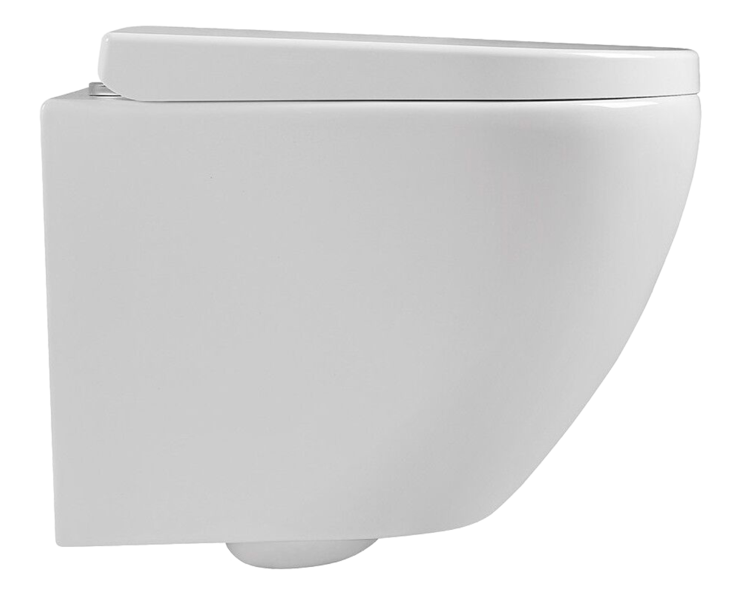 Postcode Gedachte Momentum Compact randloos toilet wit met softclose zitting 49 cm Sitja