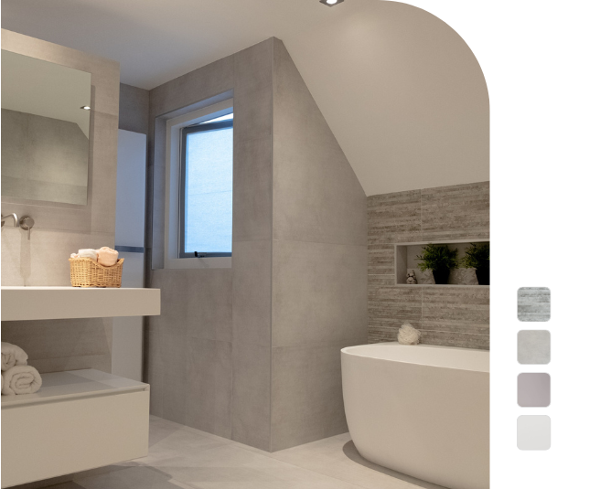 Complete badkamer met elegant ligbad | Lina