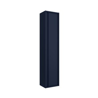 Kolomkast badkamer 140x30 cm met softclose deur en greeplijst Mat Blauw Attila