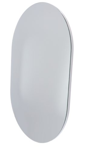 Ovale badkamerspiegel Silfur 60x90 cm LED dimbaar spiegelverwarming
