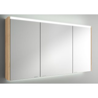 Spiegelkast 120 cm Eiken Afrika met led verlichting - Alliance