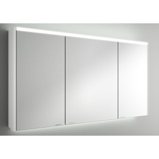 Spiegelkast 120 cm glans wit met led verlichting - Alliance